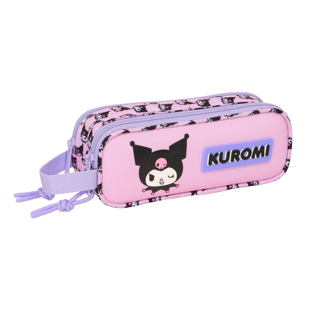 Portatodo Kuromi Hello Kitty doble SAFTA