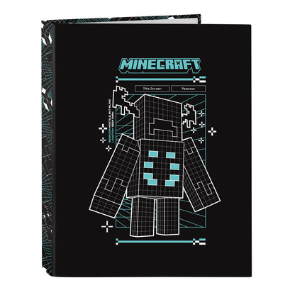 Carpeta A4 anillas Screen Minecraft