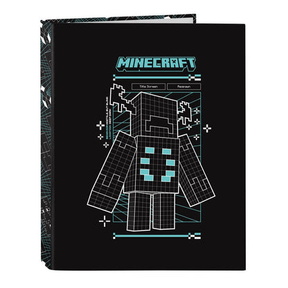 Carpeta A4 anillas Screen Minecraft SAFTA