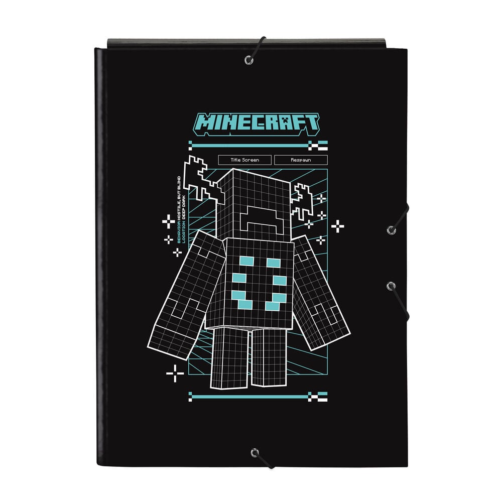 Carpeta A4 solapas Screen Minecraft SAFTA
