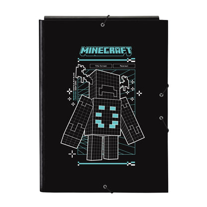 Carpeta A4 solapas Screen Minecraft SAFTA