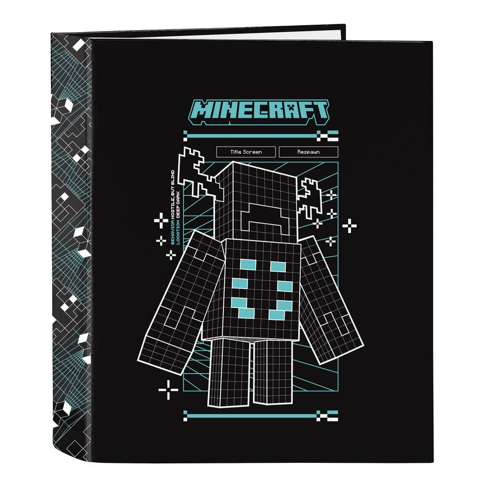 Carpeta A4 anillas Screen Minecraft SAFTA