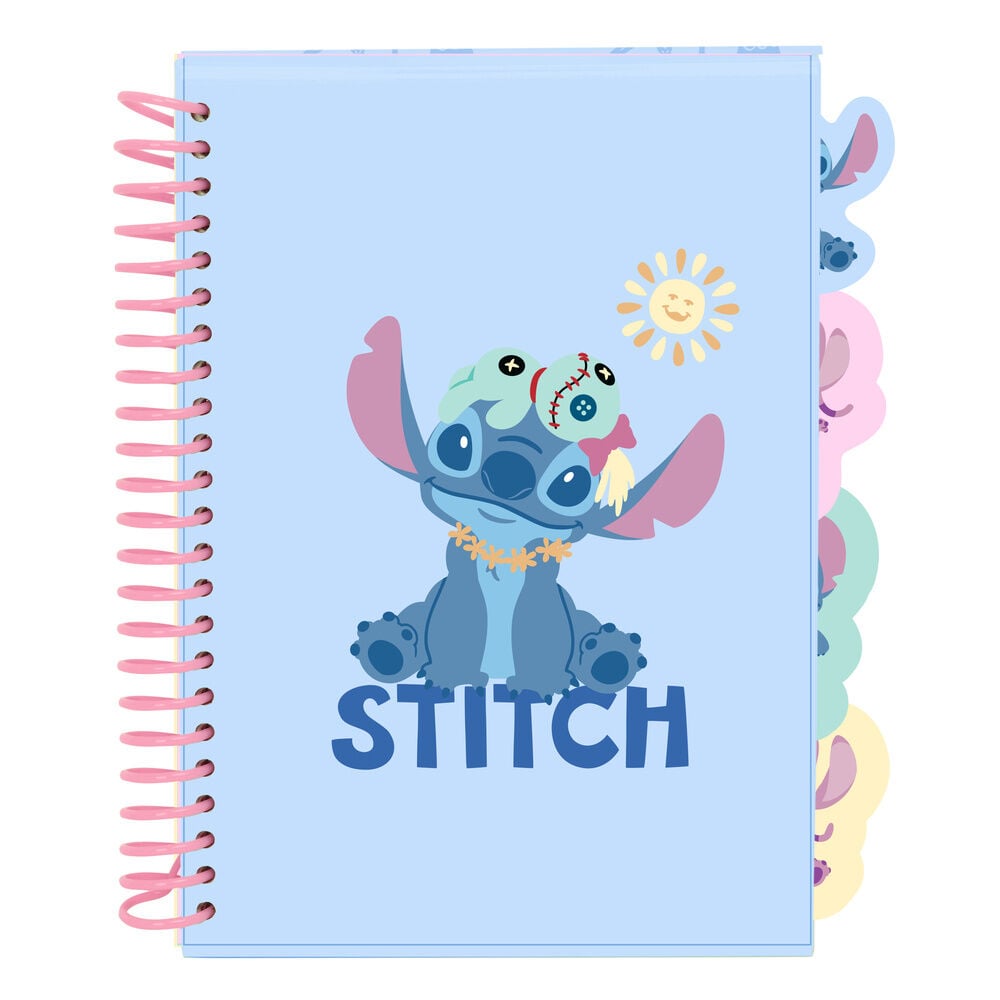 Cuaderno A5 Stitch Disney SAFTA