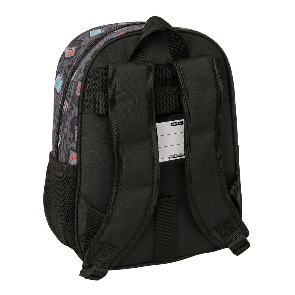 Mochila Graffiti Minecraft 34cm adaptable SAFTA
