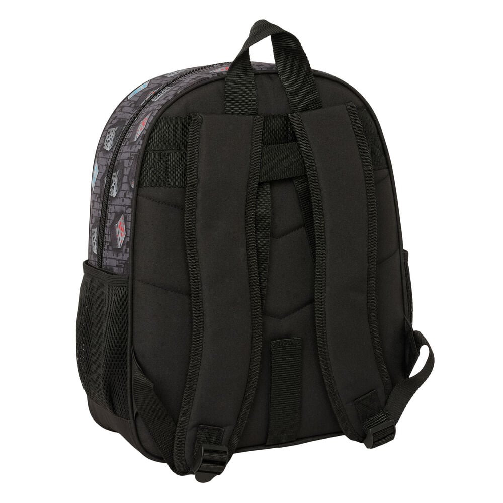 Mochila Graffiti Minecraft 38cm adaptable SAFTA