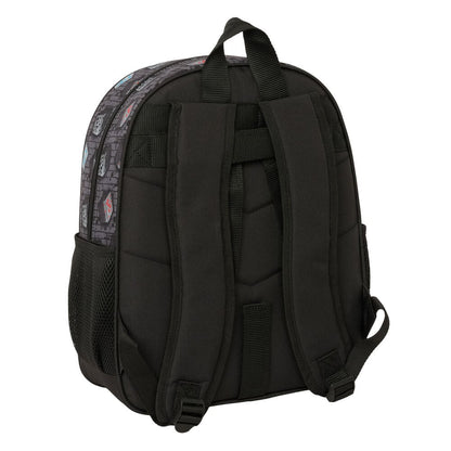 Mochila Graffiti Minecraft 38cm adaptable SAFTA