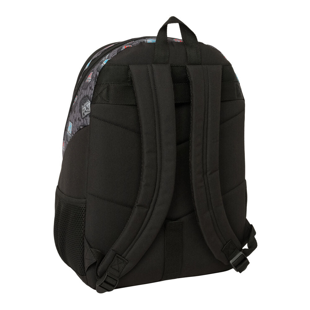 Mochila Graffiti Minecraft 44cm adaptable SAFTA