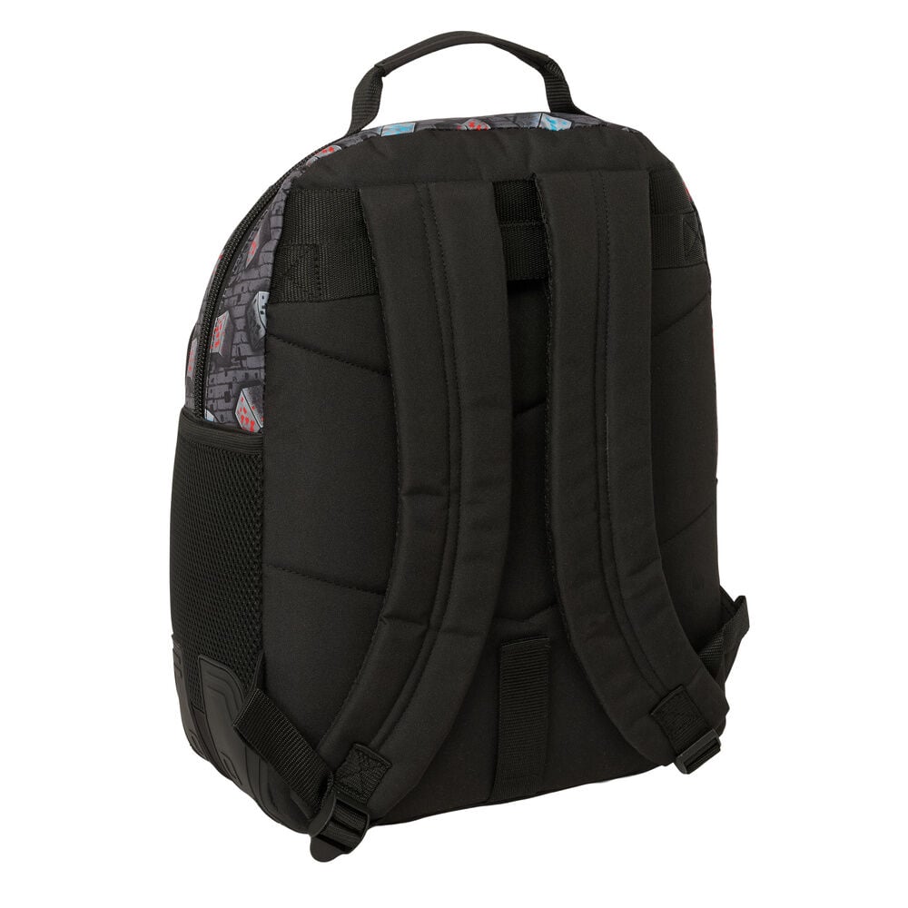 Mochila Graffiti Minecraft 42cm adaptable SAFTA