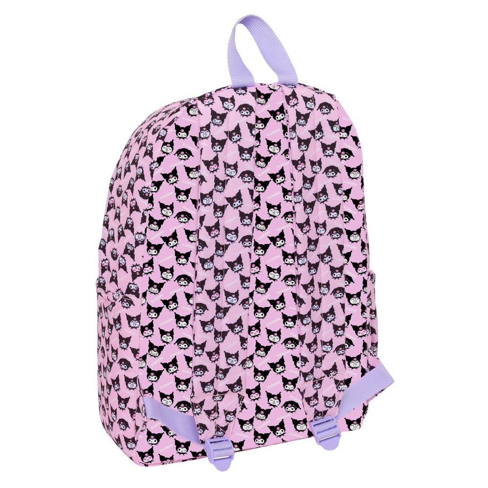 Mochila portatil Kuromi Hello Kitty 43cm SAFTA