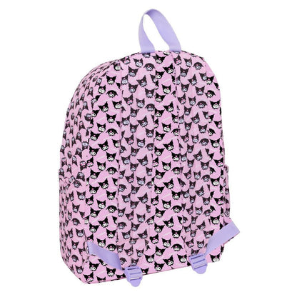 Mochila portatil Kuromi Hello Kitty 43cm SAFTA