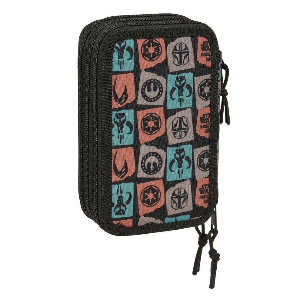 Portatodo Mandalorian & Grogu Star Wars triple 37pzs SAFTA