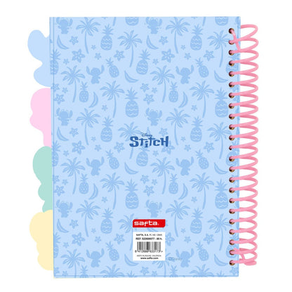Cuaderno A5 Stitch Disney SAFTA