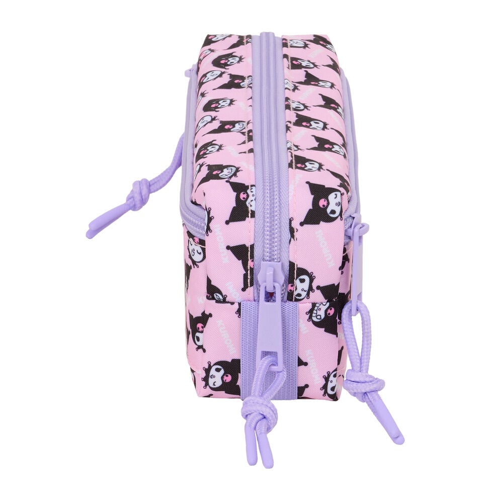 Portatodo Kuromi Hello Kitty triple SAFTA