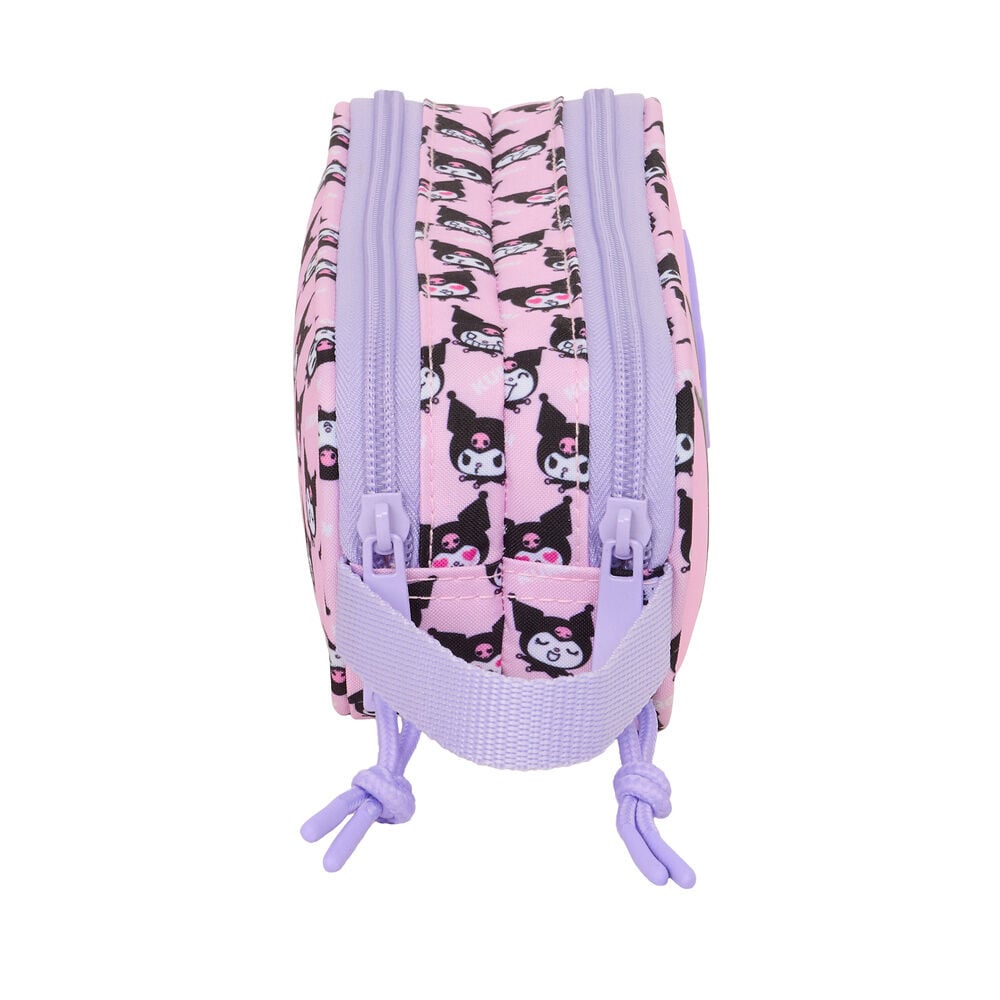 Portatodo Kuromi Hello Kitty doble SAFTA