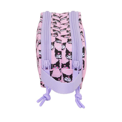 Portatodo Kuromi Hello Kitty doble SAFTA