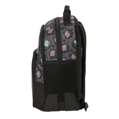 Mochila Graffiti Minecraft 42cm adaptable SAFTA