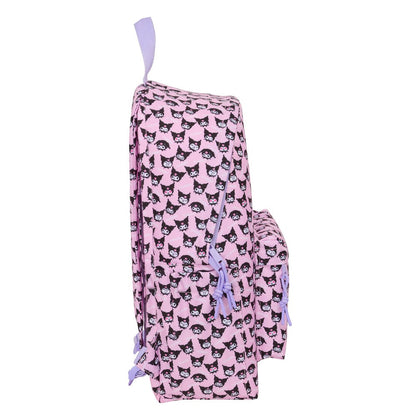 Mochila portatil Kuromi Hello Kitty 43cm SAFTA