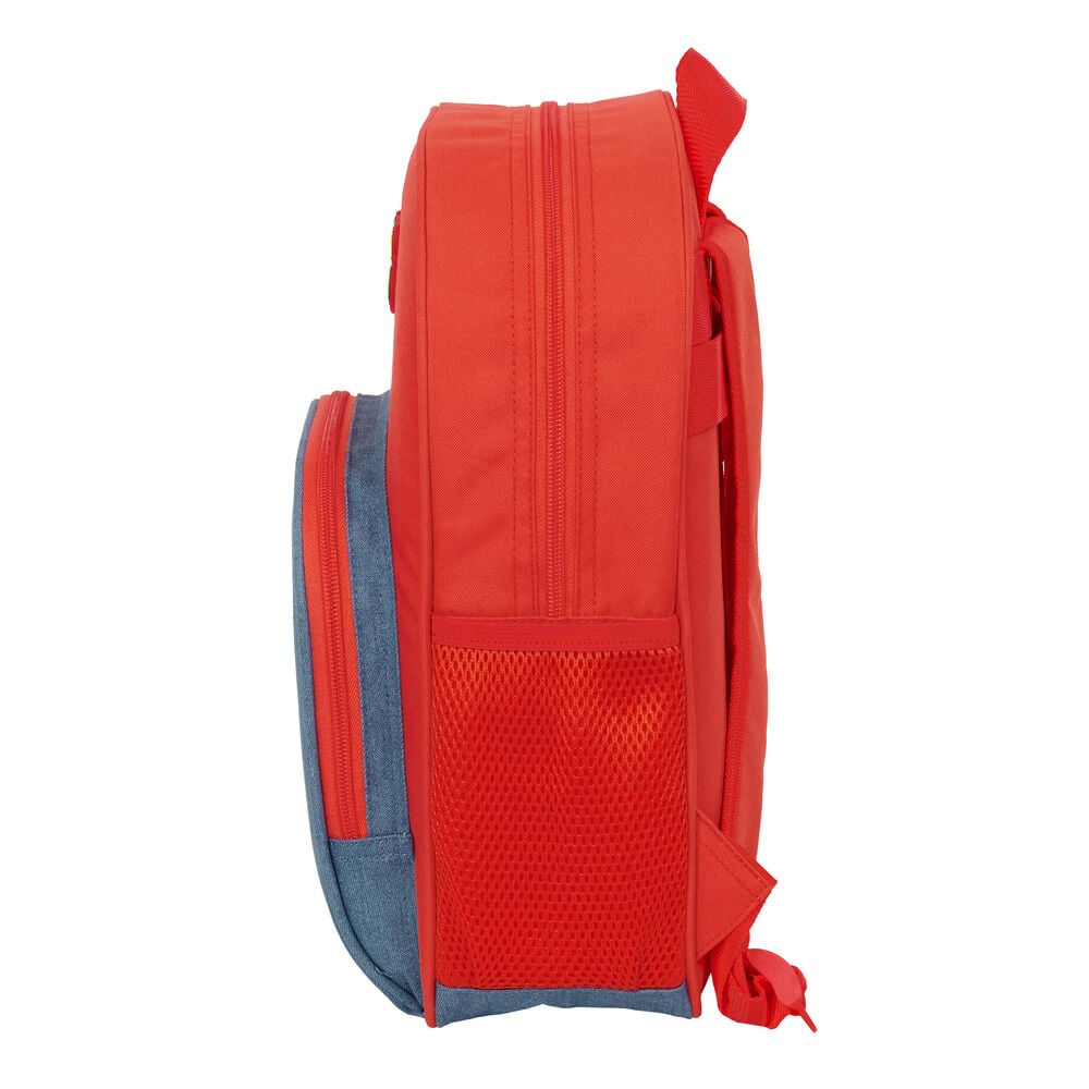 Mochila Super Mario adaptable 34cm SAFTA