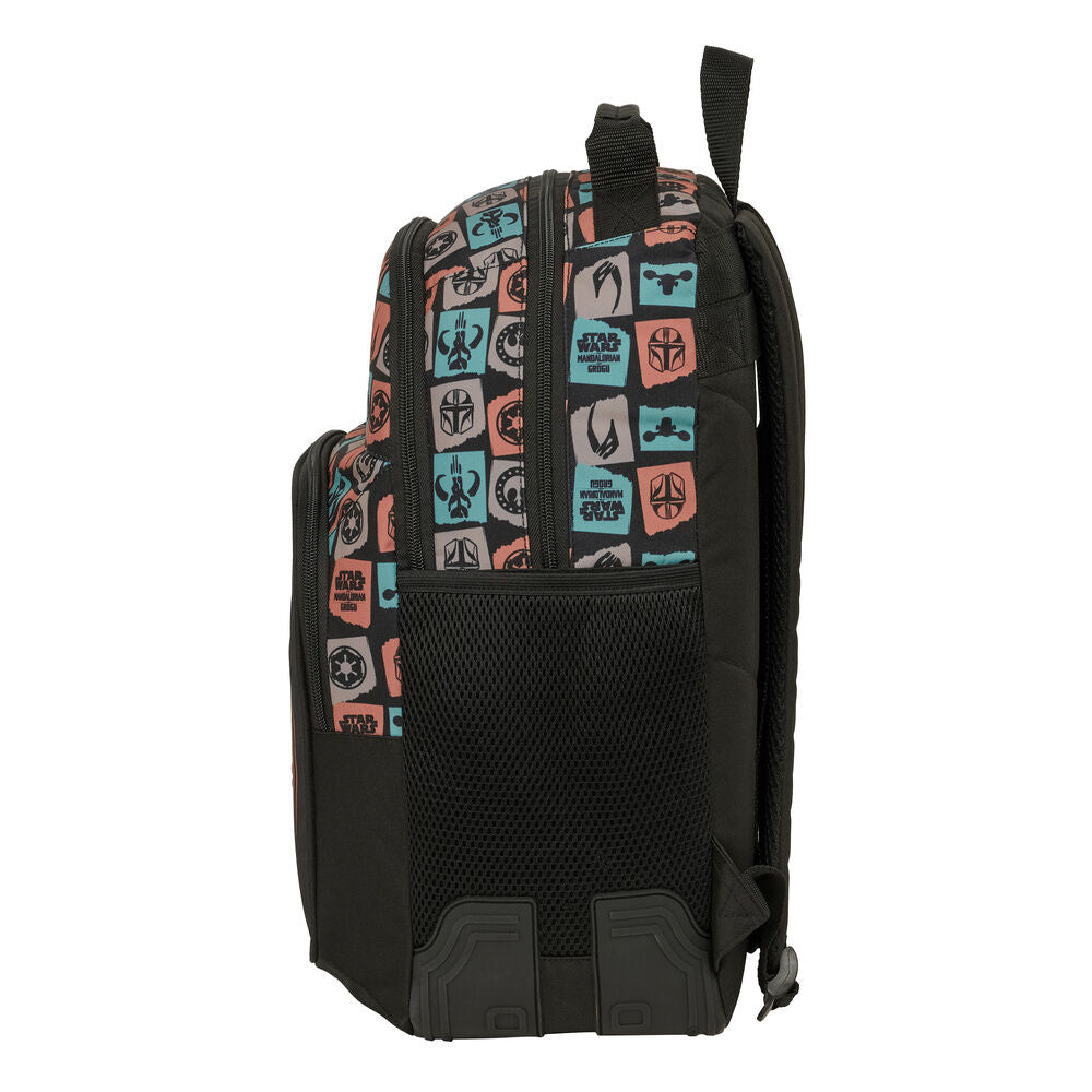 Mochila Mandalorian & Grogu Star Wars 42cm adaptable SAFTA