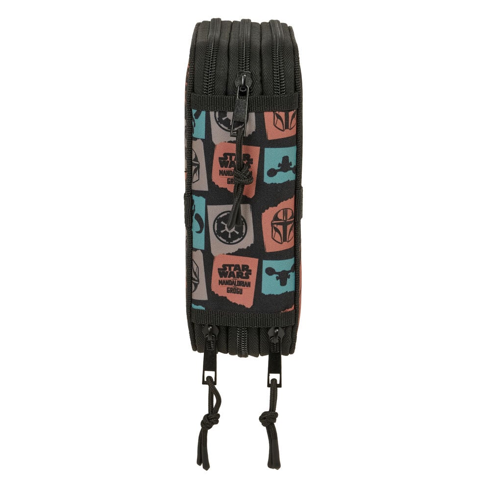 Portatodo Mandalorian & Grogu Star Wars triple 37pzs SAFTA