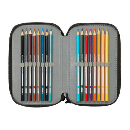 Plumier Screen Minecraft triple 37pzs SAFTA