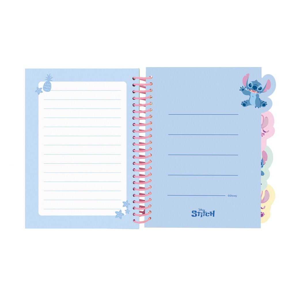 Cuaderno A5 Stitch Disney SAFTA