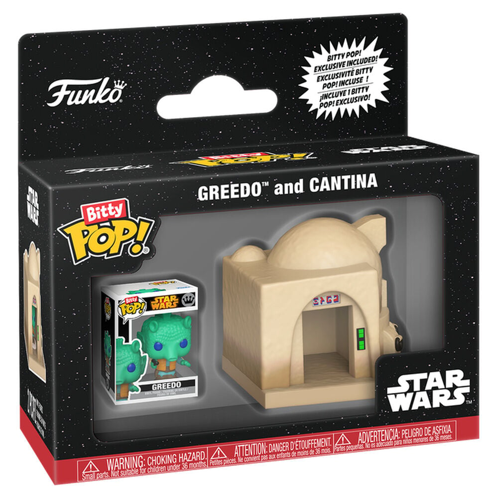 Figura Bitty POP Town Star Wars Greedo and Cantina FUNKO