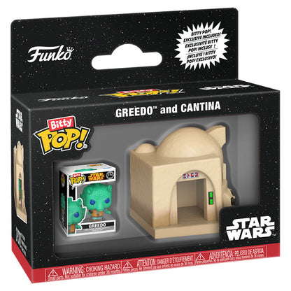 Figura Bitty POP Town Star Wars Greedo and Cantina FUNKO
