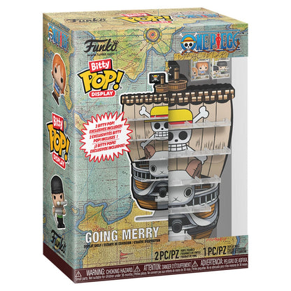 Display Bitty POP One Piece Going Merry FUNKO