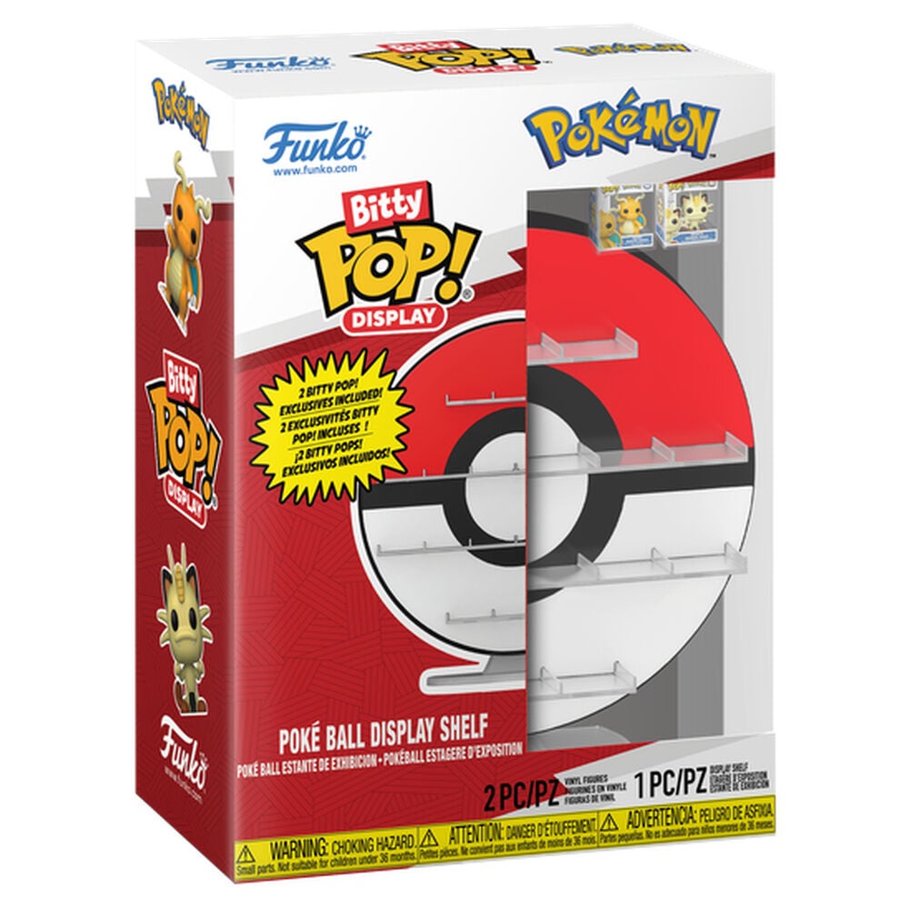 Display Bitty POP Pokemon Poke Ball FUNKO