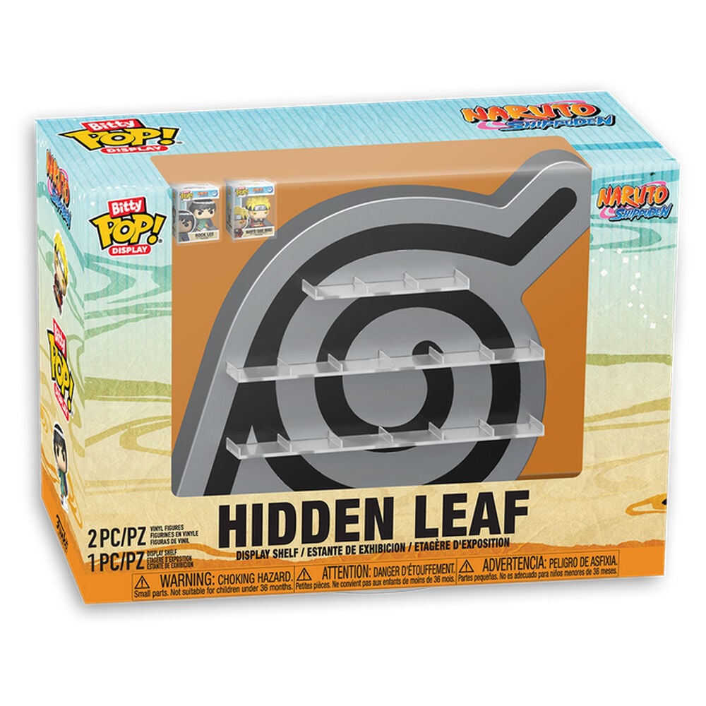 Display Bitty POP Naruto Hidden Leaf FUNKO