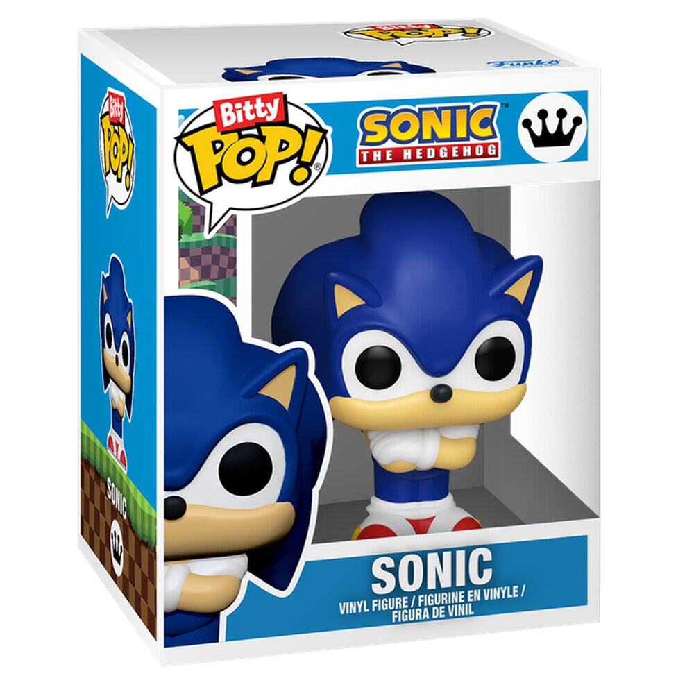 Figura Bitty POP Ride Sonic The Hedgehog Sonic and Speed Star w/Sonic Lightning FUNKO