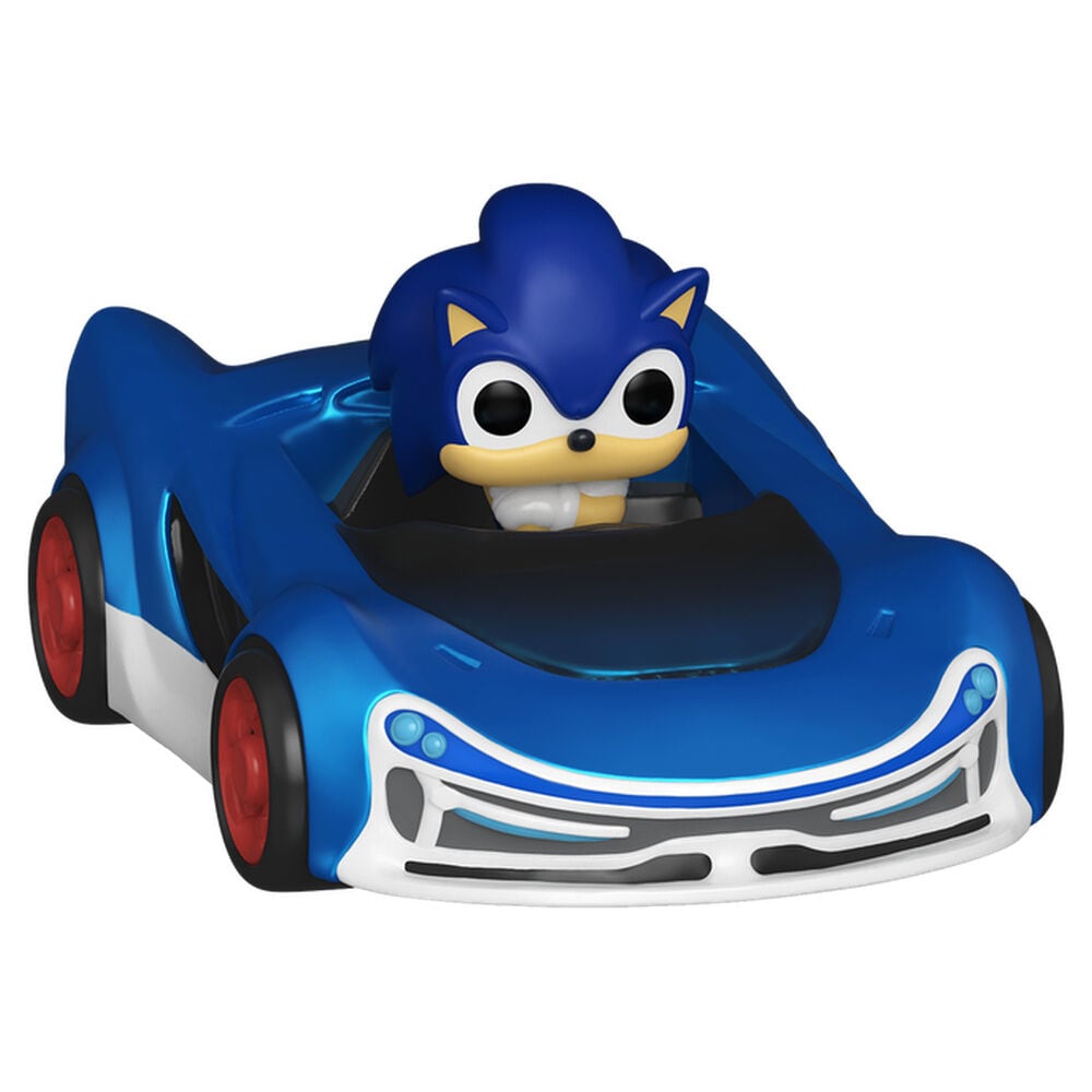Figura Bitty POP Ride Sonic The Hedgehog Sonic and Speed Star w/Sonic Lightning FUNKO