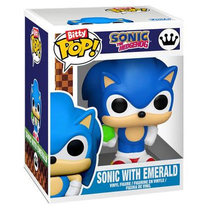Figura Bitty POP Boxes Sonic The Hedgehog Sonic 2 diorama Set FUNKO