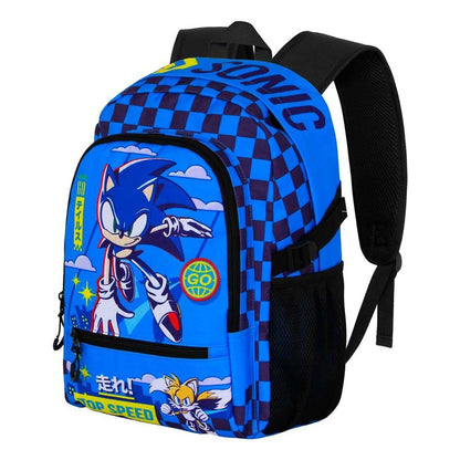 Mochila Sonic the Hedgehog 41cm KARACTERMANIA