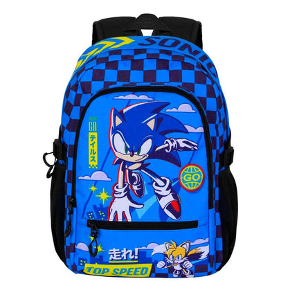 Mochila Sonic the Hedgehog 41cm KARACTERMANIA