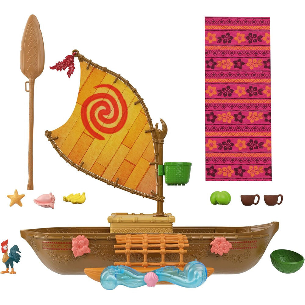 Canoa Vaiana Moana Disney MATTEL