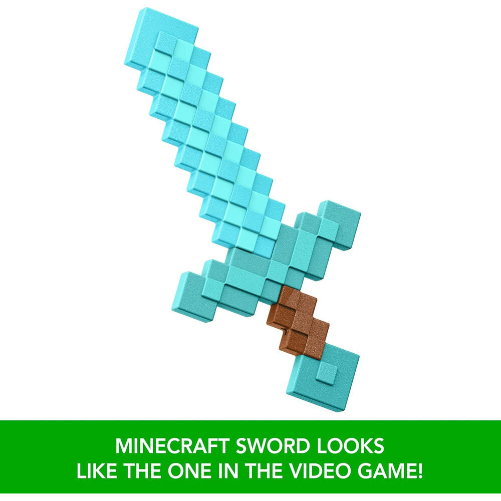Espada de Diamante Minecraft MATTEL