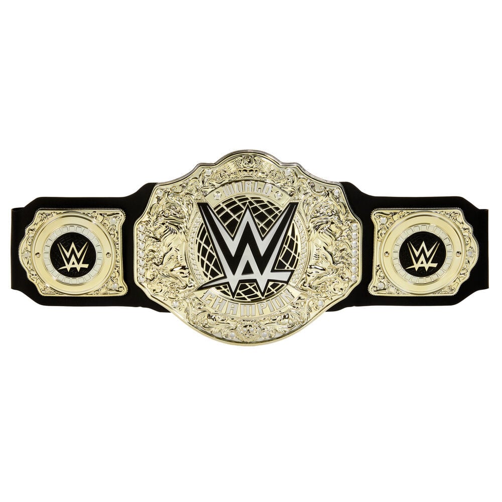 Cinturon Título Campeonato Mundial de Pesos Pesados WWE MATTEL