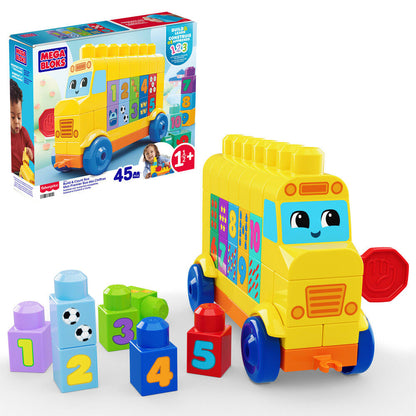 Autobus Numeros Encajables MEGA Bloks 45pzs FISHER-PRICE