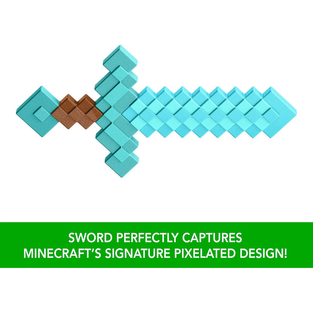 Espada de Diamante Minecraft MATTEL