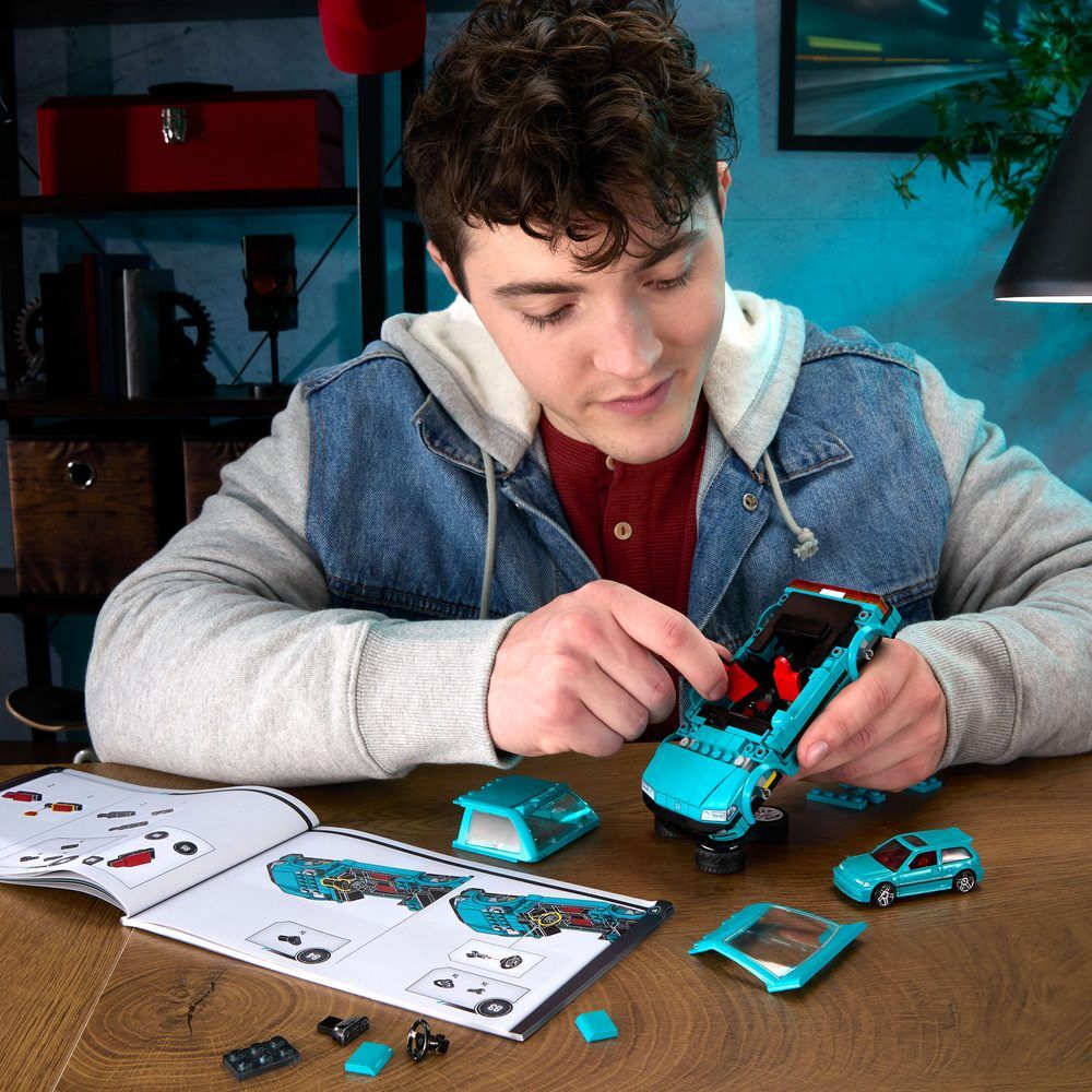Set Construccion Speed HONDA Civic Hot Wheels MATTEL