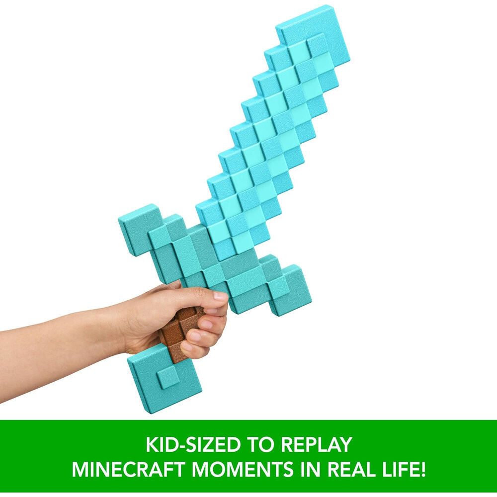 Espada de Diamante Minecraft MATTEL