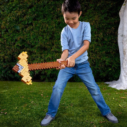 Espada Pico Transformable Minecraft MATTEL