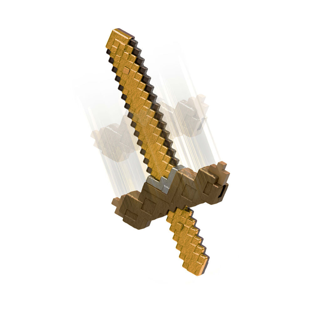 Espada Pico Transformable Minecraft MATTEL