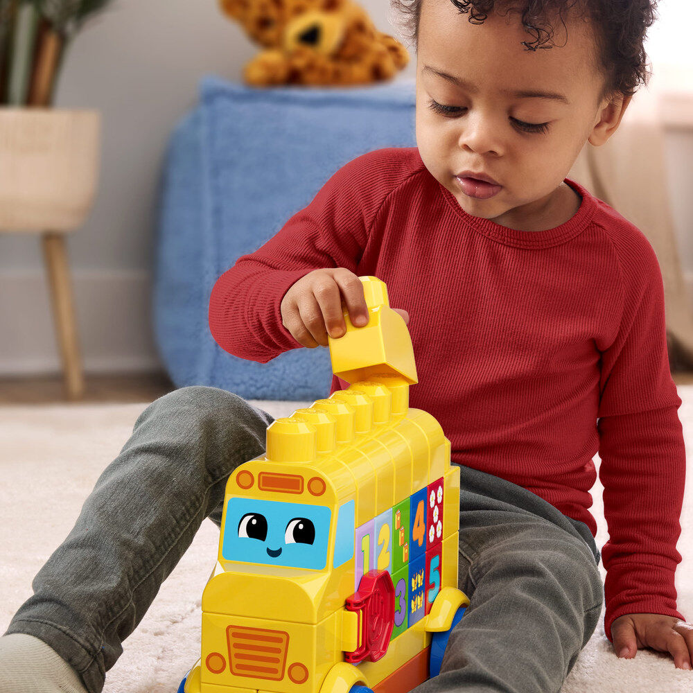 Autobus Numeros Encajables MEGA Bloks 45pzs FISHER-PRICE