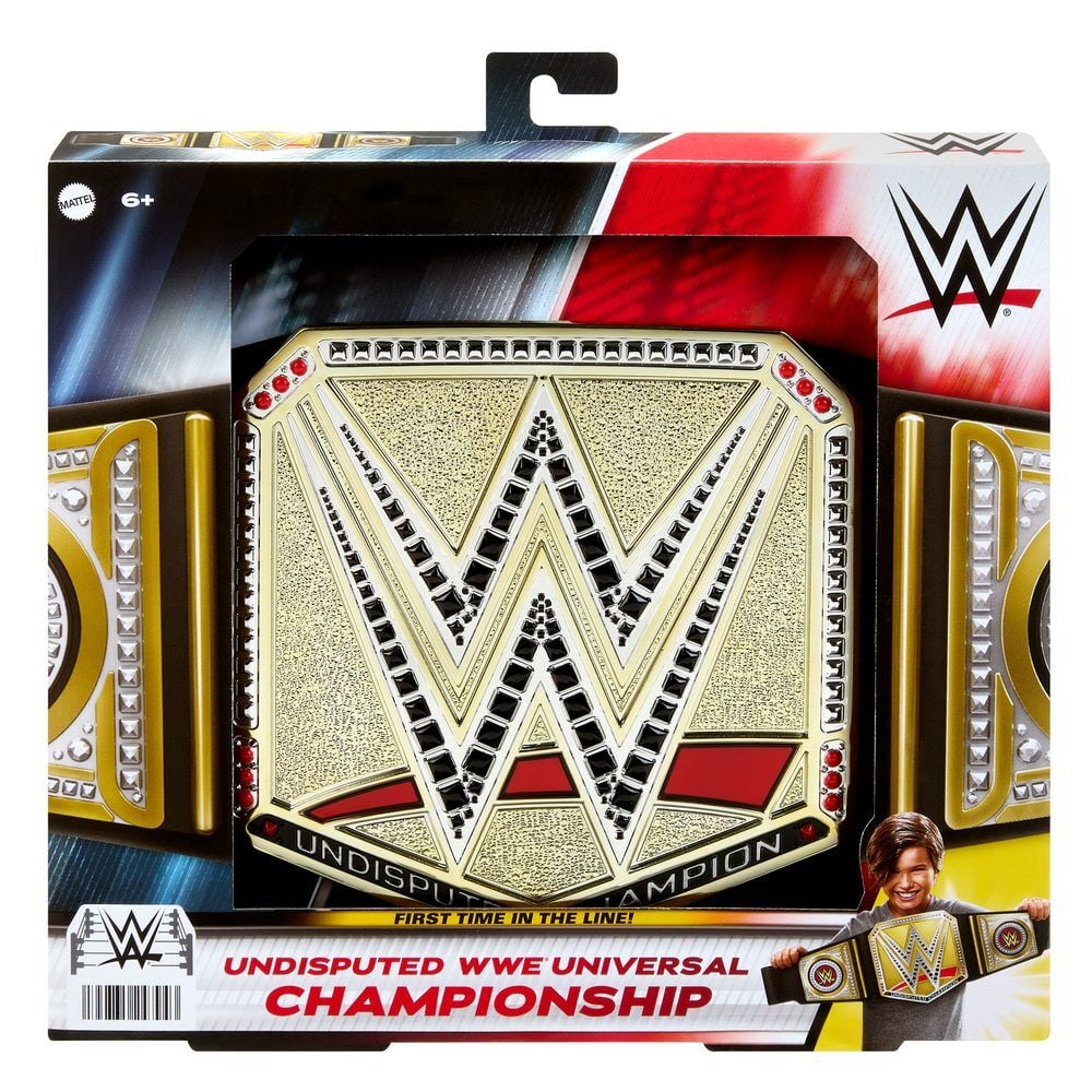 Cinturon Título Campeonato Definitivo Universal WWE MATTEL