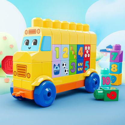 Autobus Numeros Encajables MEGA Bloks 45pzs FISHER-PRICE