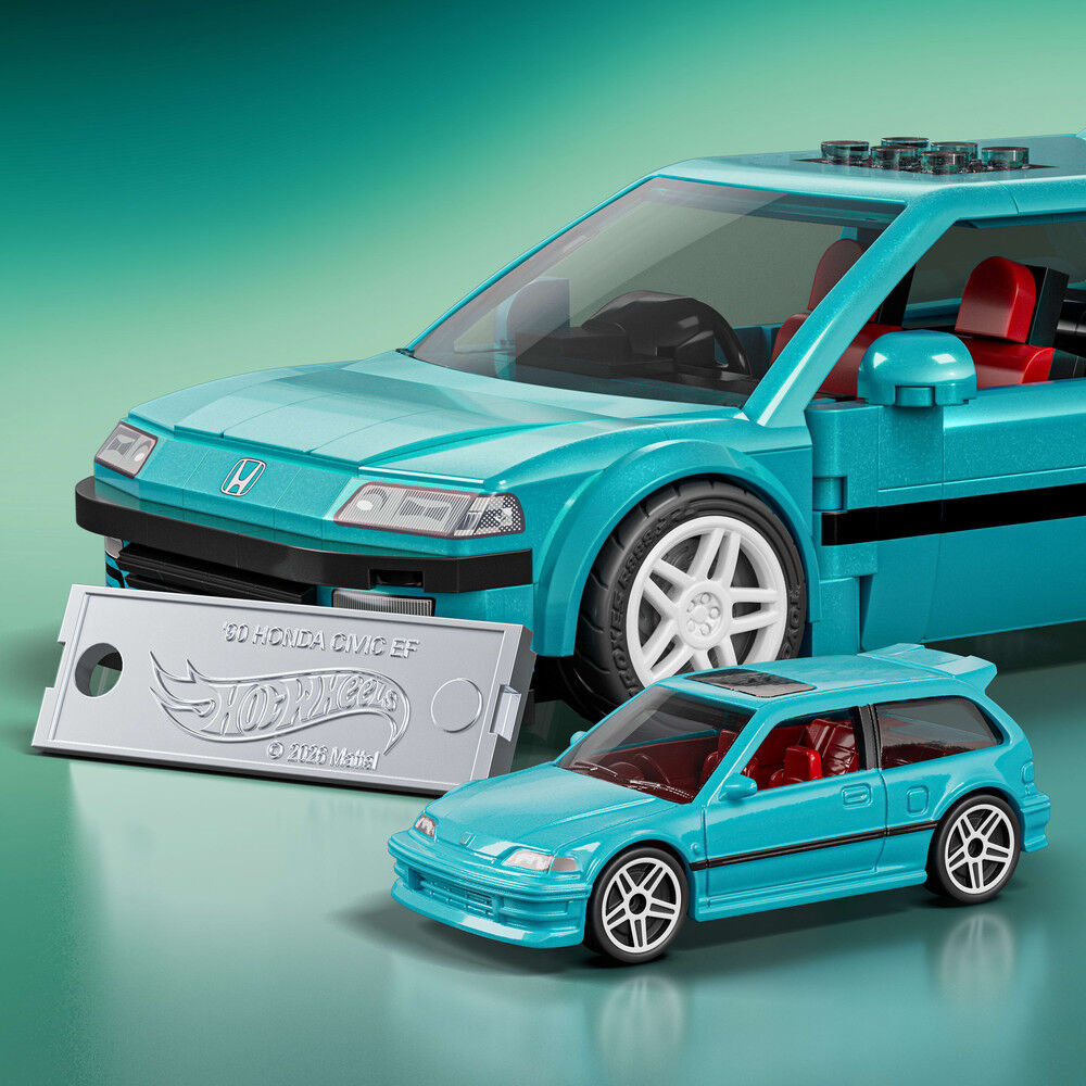 Set Construccion Speed HONDA Civic Hot Wheels MATTEL