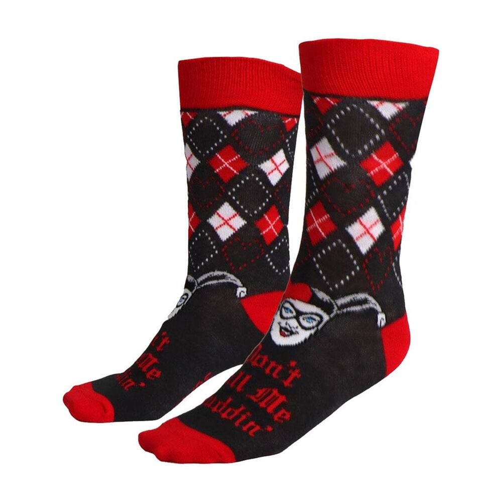 Set 3 calcetines Harley Quinn DC Comics adulto CERDÁ